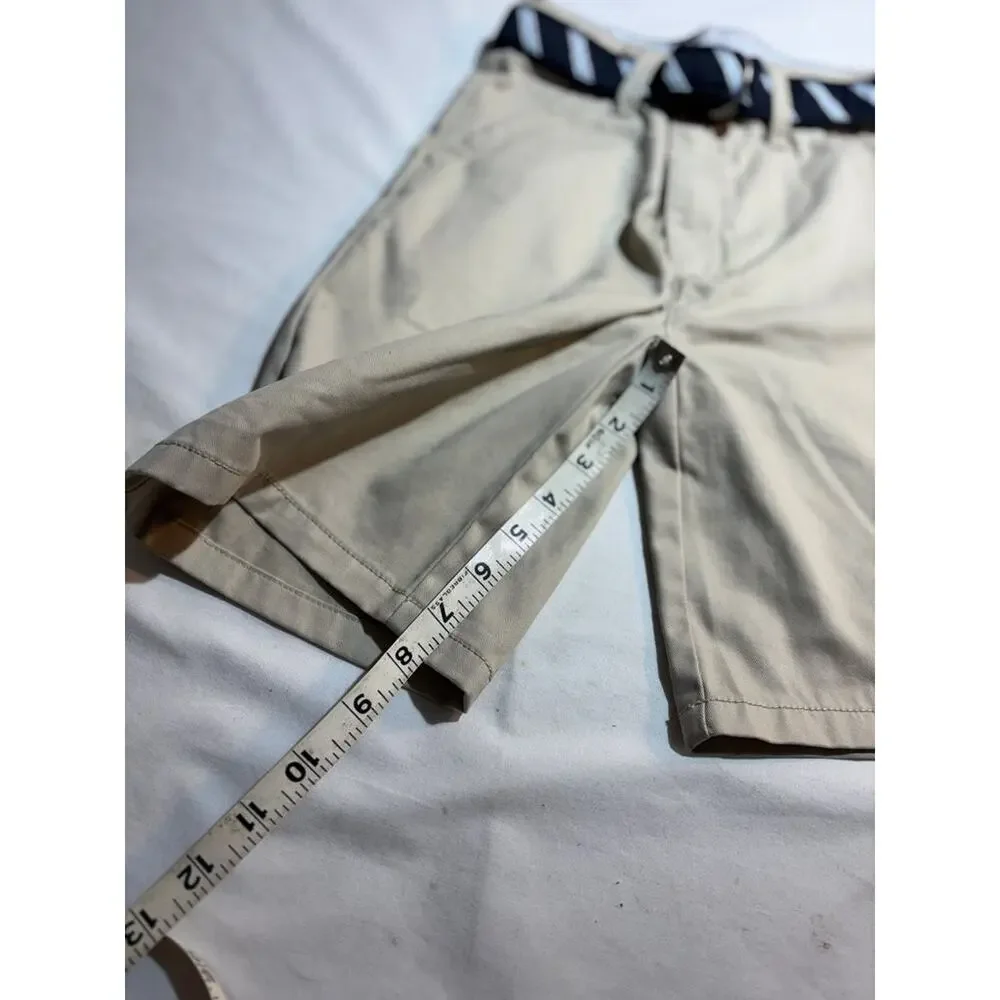 Gymboree Boys' Khaki Shorts with Belt Sz 8